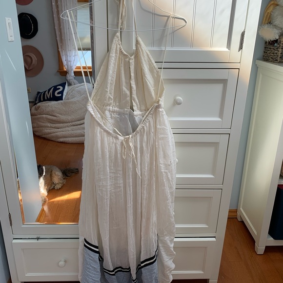 Free people long halter sun dress - Picture 2 of 2